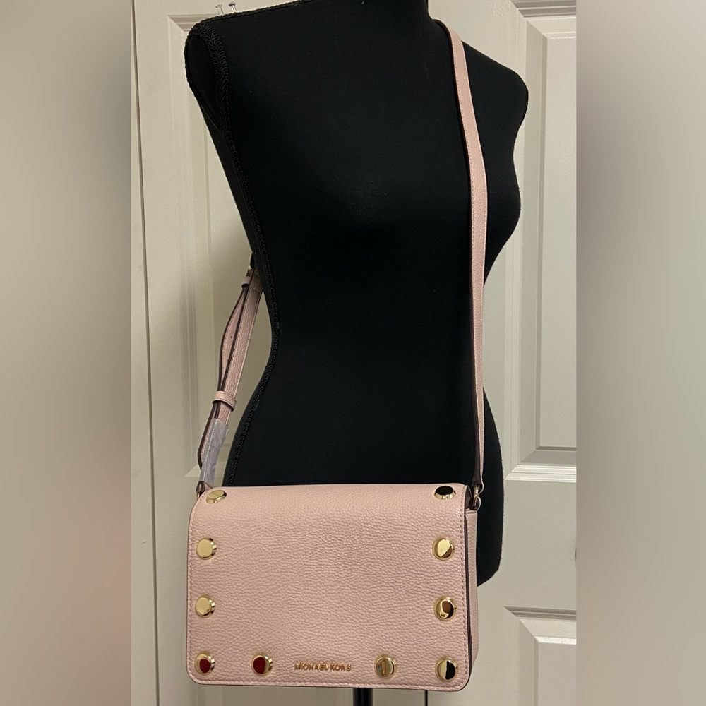 Michael Kors - Small Holly Studded Flap Crossbody (NWT)